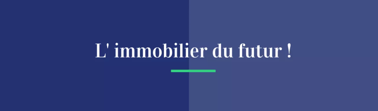 L'immobilier du futur !