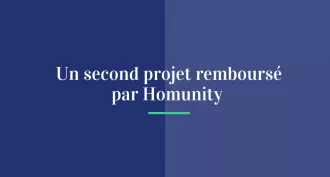Un second projet remboursé par Homunity