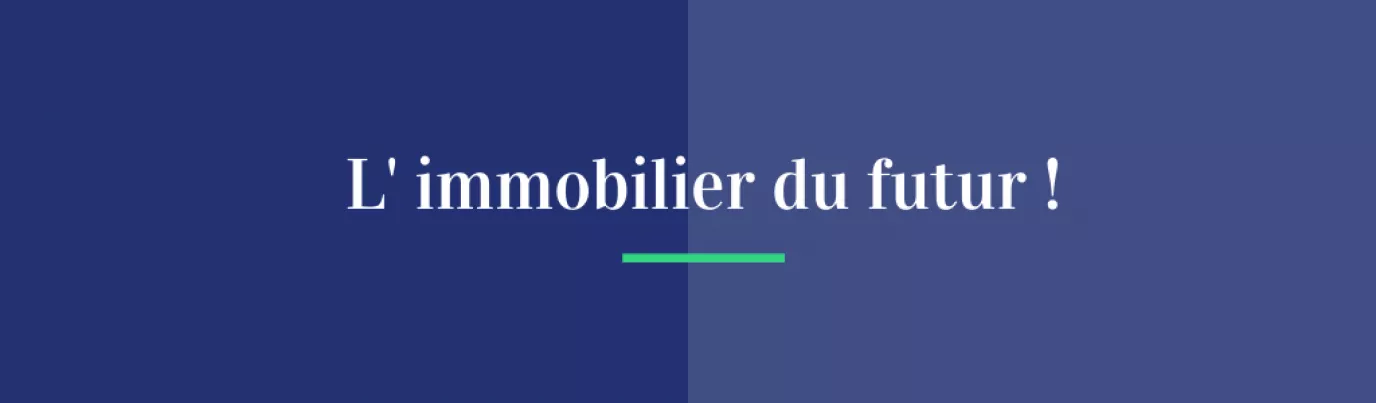 L'immobilier du futur !