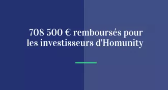708 500€ remboursés pour les investisseurs d’Homunity